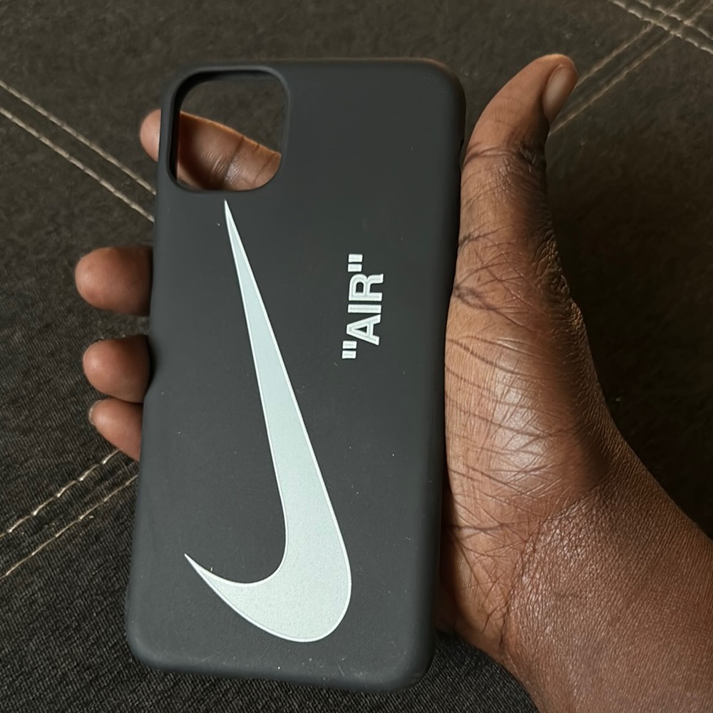 Nike Black and White Minimalist Phone Case